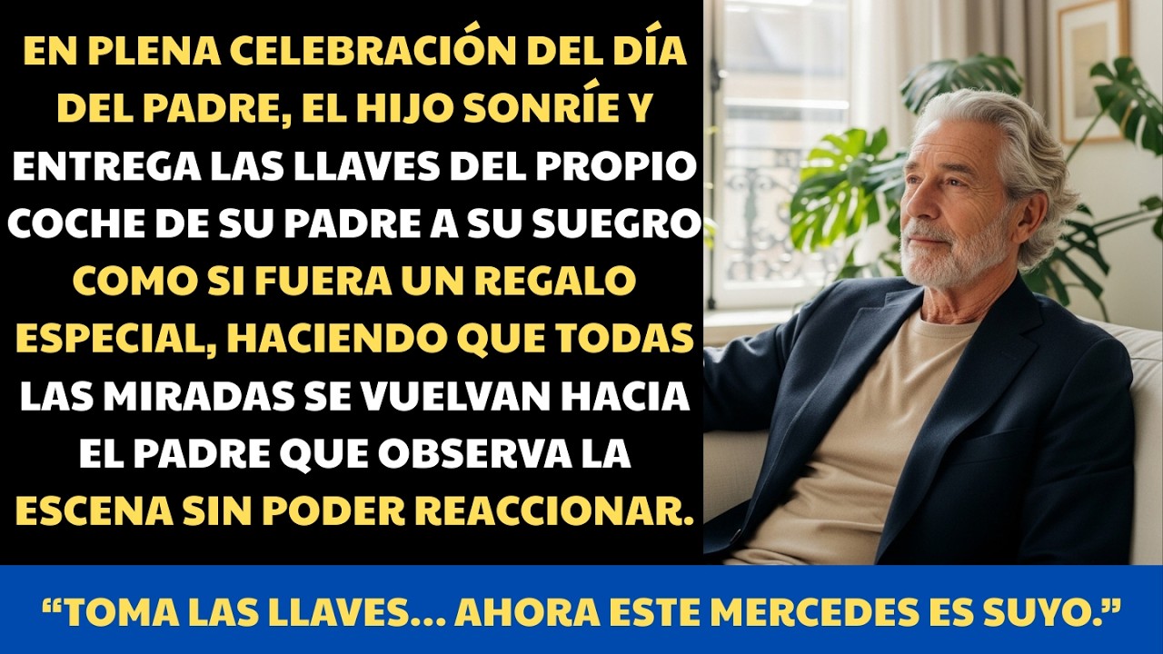 En El Día Del Padre, Mi Hijo Entregó Llaves De Mi Auto A Su Suegro： ＂Ahora Es Suyo＂ Como Regalo