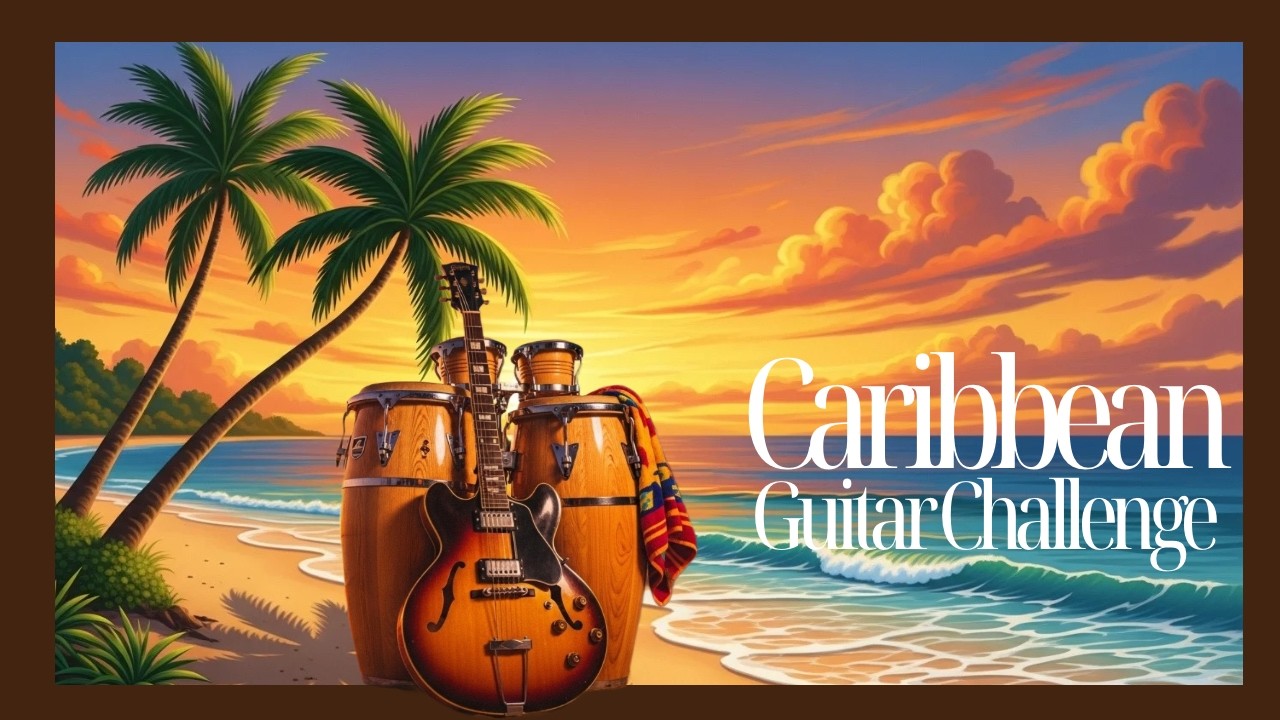 🌴 Caribbean Guitar Riffs & Cuban Clave | Tropical Salsa 💃🏻|Salsa Rhythm Lab