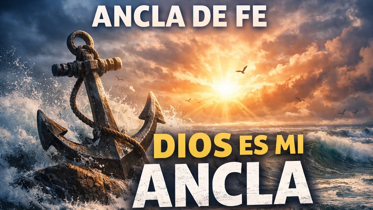 ANCLA DE FE ⚓ CUANDO TODO SE DERRUMBA, DIOS SIGUE SOSTENIÉNDOTE 🙏 | ALABANZA CRISTIANA