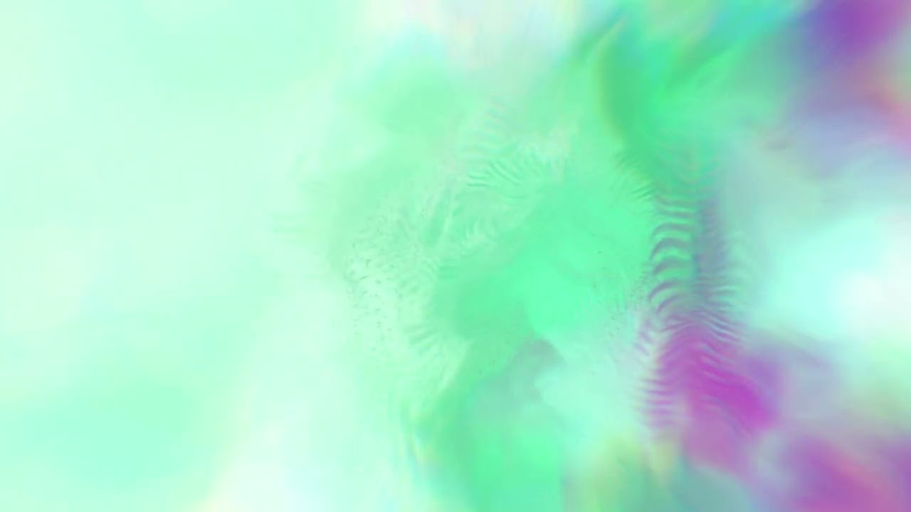 Bright Abstract Motion Painting Background Purple Green White | No Sound
