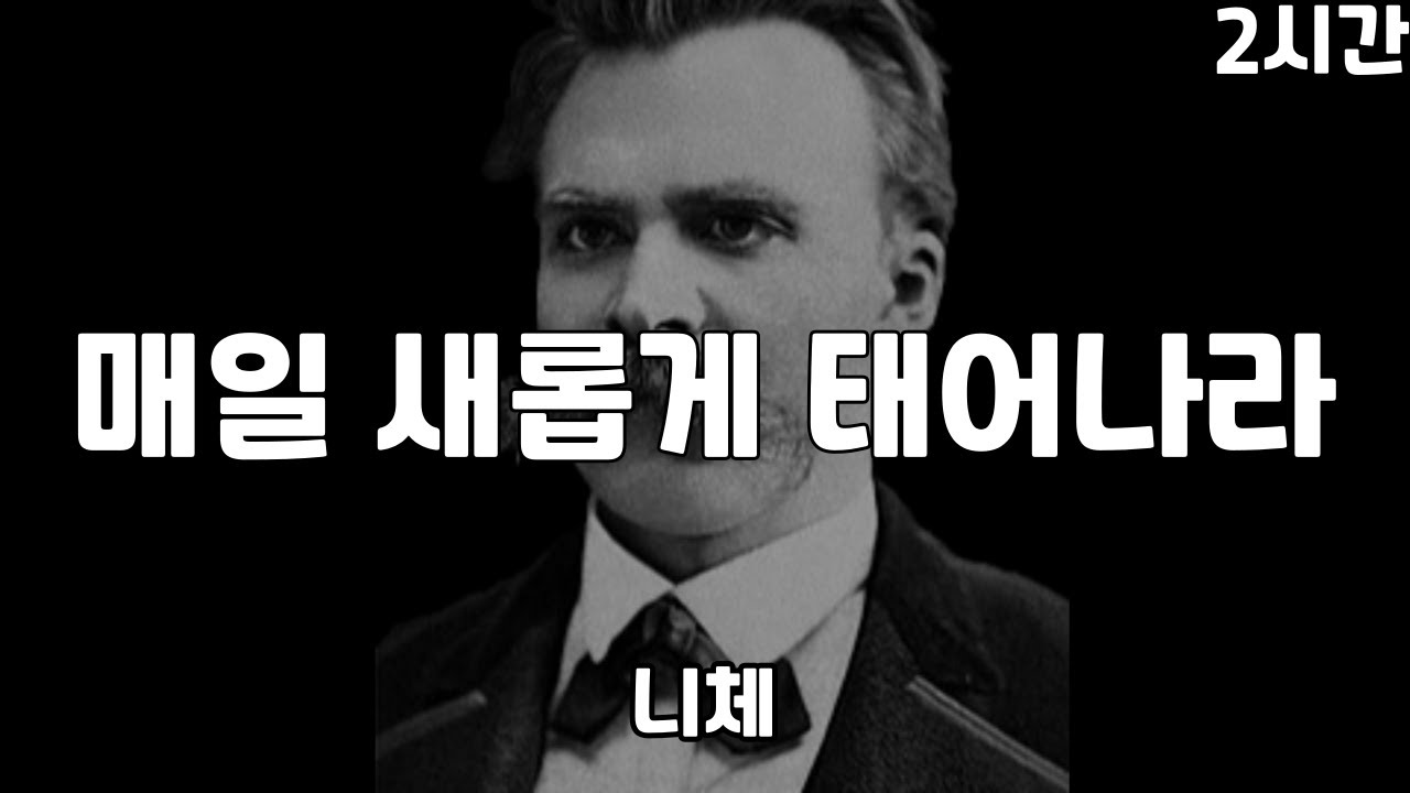 니체 - 행복은 기다린다고 찾아오지 않는다  | 늦은 때란 결코 없다 | 2시간 수면 명언 | 철학 | 오디오북 | 조언 | 인생공부 | 반복재생