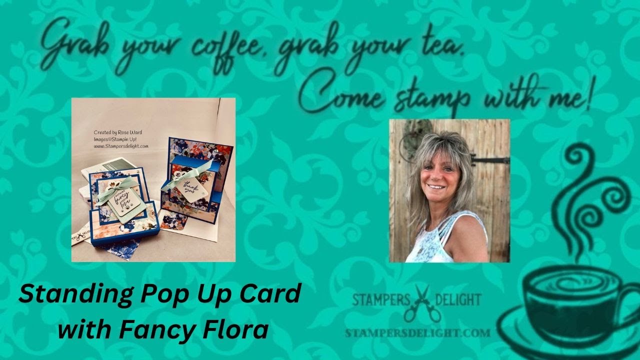 Fancy Flora Standing Pop Up Card