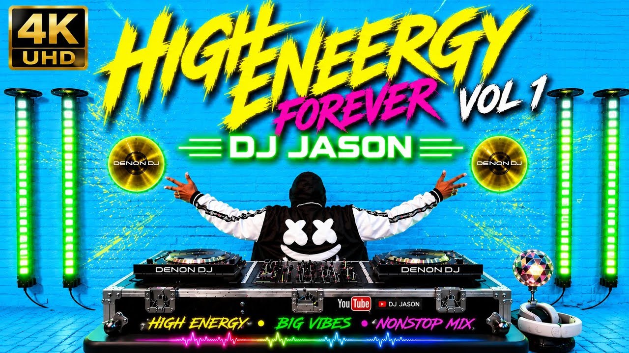 HIGH🔈ENERGY🌴 FOREVER VOL 1📻4KUHD🖥#HighEnergy