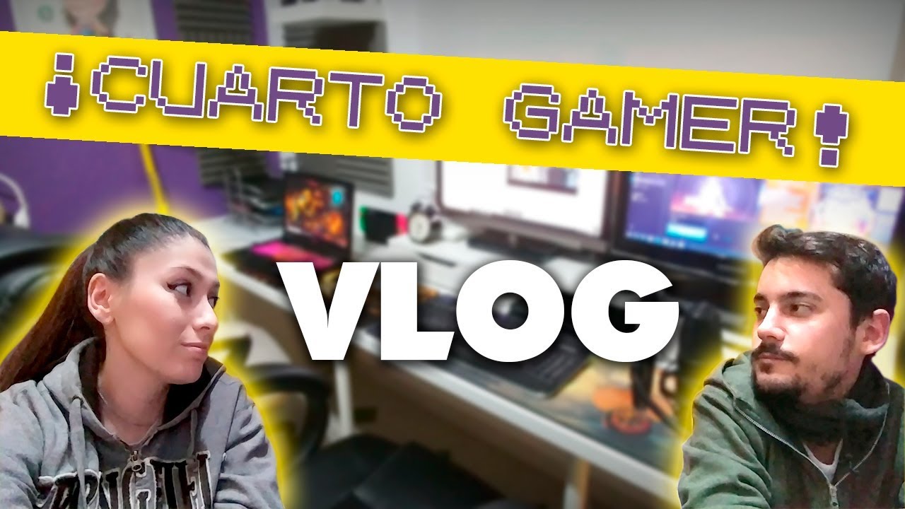VLOG: Carni es un manitas y... ¡Enseñamos nuestro cuarto gamer! 🎮