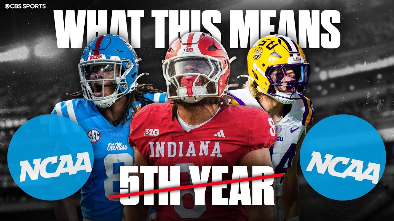 Everything You Need to Know about College Football's 5th-Year Eligibility Ruling 🤔