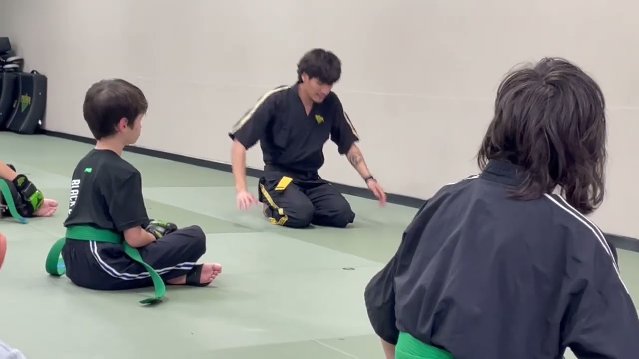 FRONT BREAK FALL ,SIT-UP ,STAND ,JUMP ,ROLL SIDE BREAK FALL 