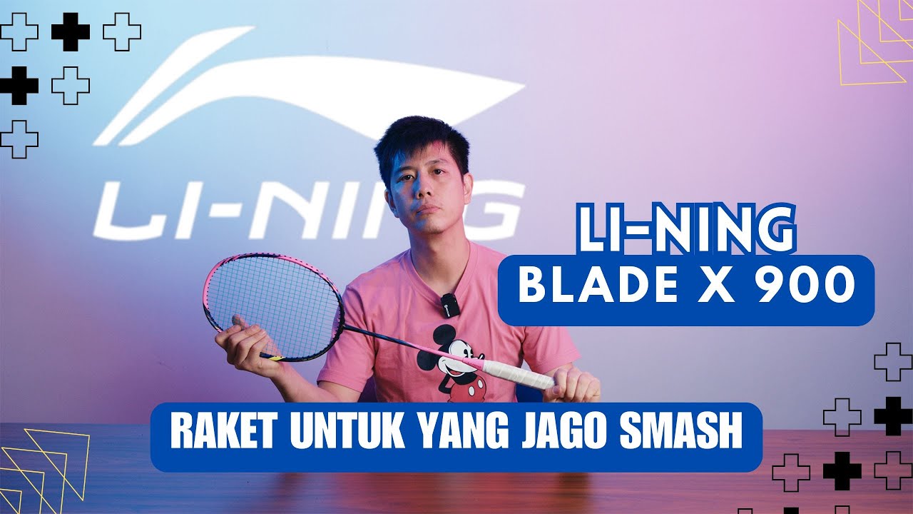 RAKET PINKY YANG GARANG!!!  LINING Blade X900