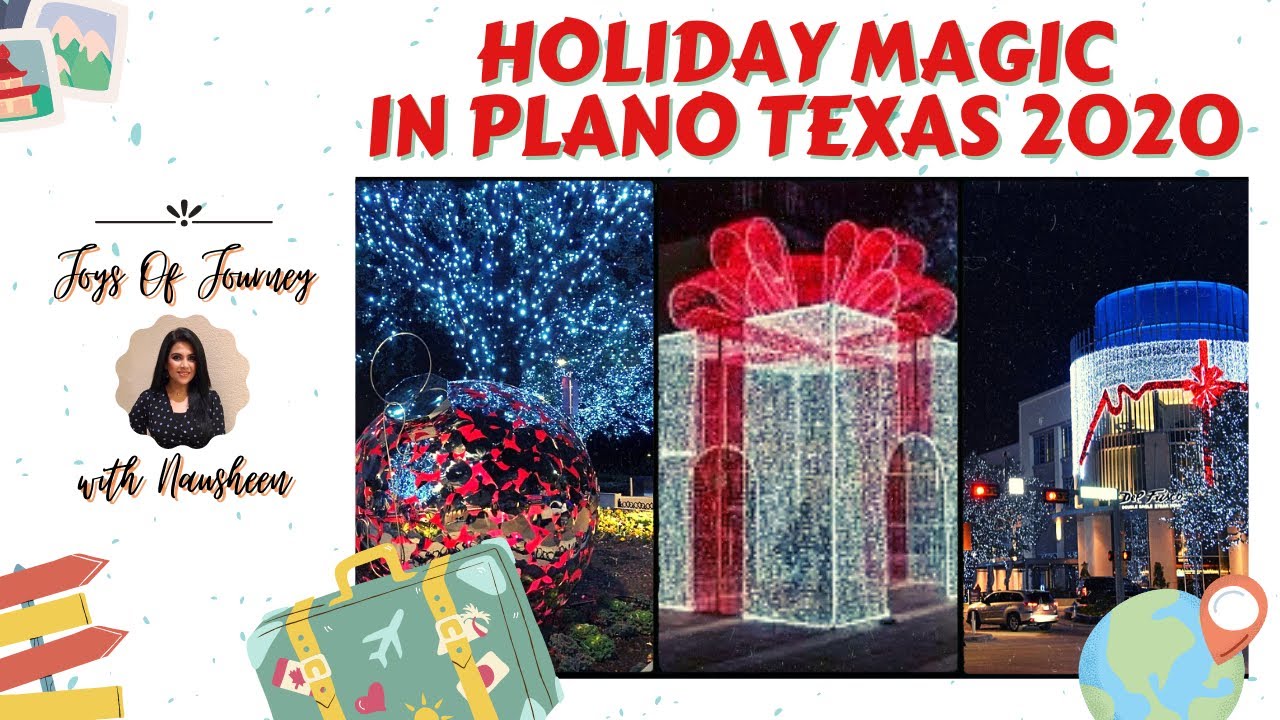 #LegacyWestPlano | Best Christmas Lights in Texas USA 2020 | #JoysOfJourney with #NausheenMuehlbrad
