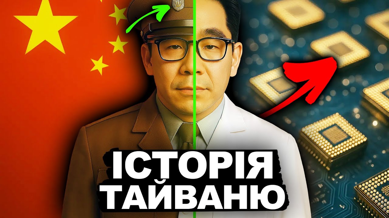 Чому Китай Нападе На Тайвань? За 15 хвилин | Історія Тайваню від імені Т.Г. Шевченка