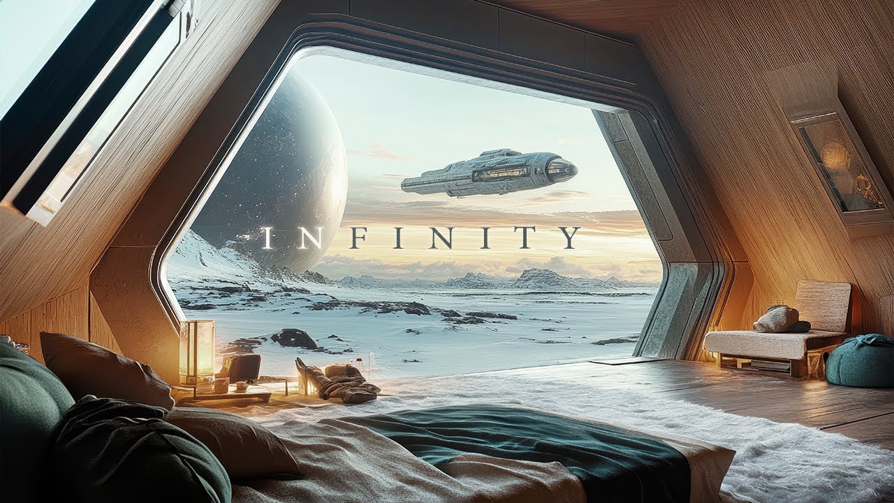 Infinity: SciFi Ambient Music 🎧 for Deep Focus and Relaxation (Brown Noise)