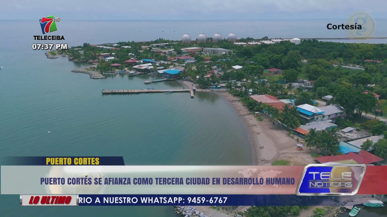 Puerto Cortés se afianza como tercera ciudad en desarrollo humano