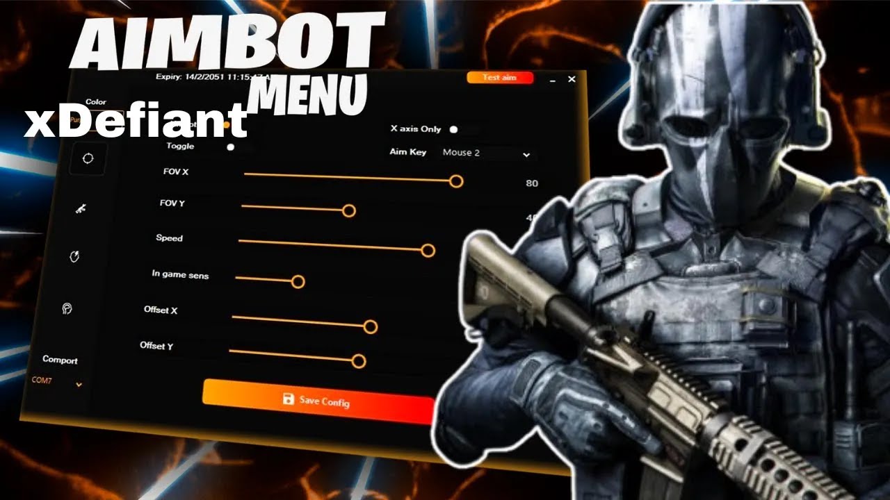 Cheat Menu - Xdefiant | Best Cheat For Xdefiant | Visuals, Aimbot & Many | Free Download