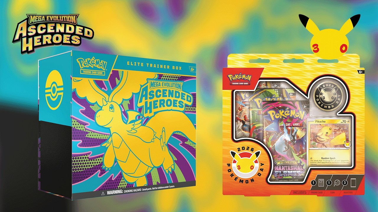 Abriendo ETB de Ascended Heroes y Pokémon Day Collection 2026