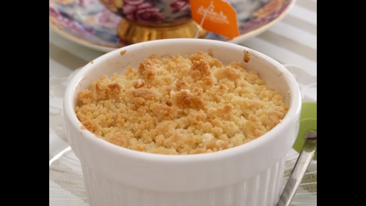 Apple crumble/ receta tradicional y fácil