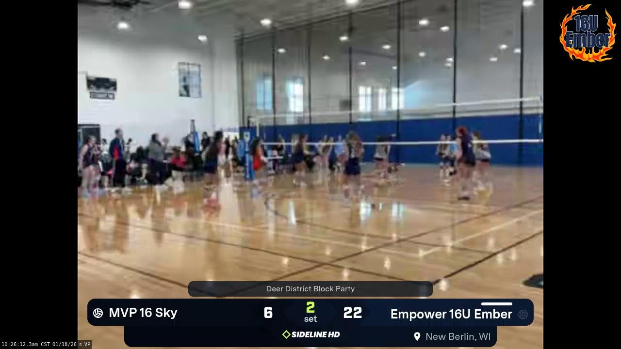 Empower 16U Ember vs. MVP 16 Sky (2026.01.18)