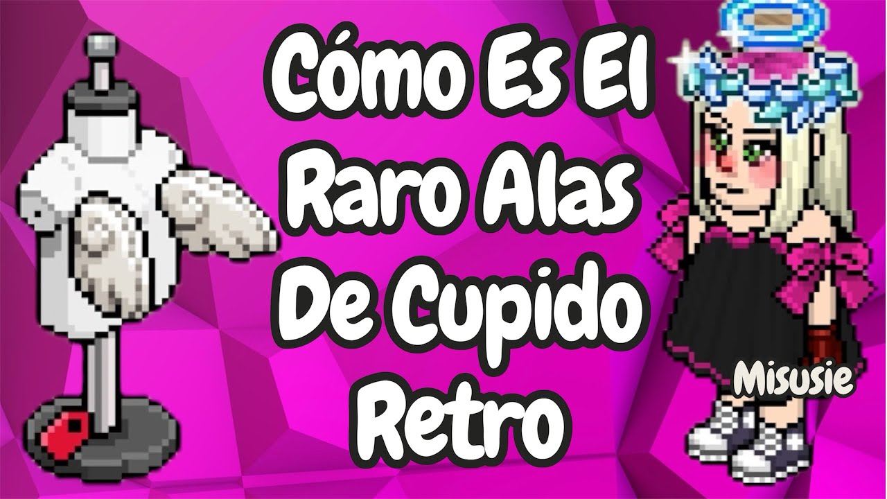 Cómo Es El Raro Alas De Cupido Retro #Habbo 
