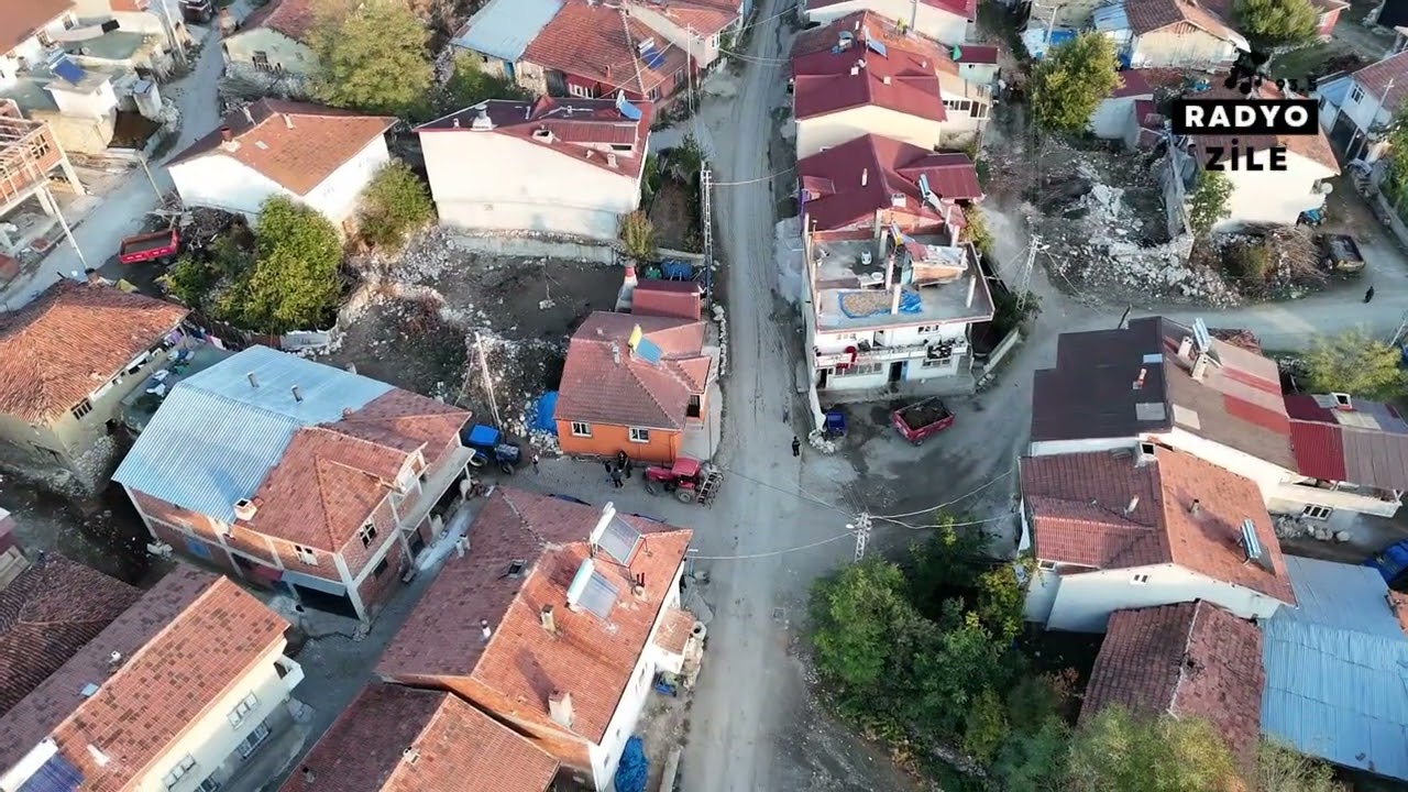 Zile, Kervansaray Köyü dron hatırası 2025