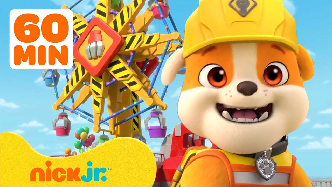 Rubble | 60 MINUTOS das Melhores Construções e Resgates da Rubble e Sua Turma na 2ª Temporada! 🚜🛠️