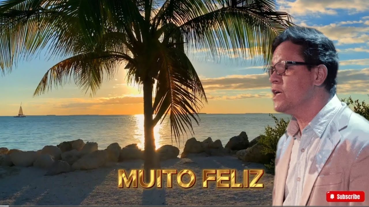 MUITO FELIZ/ MÁRCIO SILVA ( VÍDEO  LYRIC)