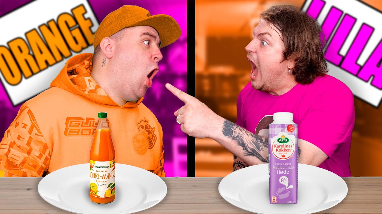 ORANGE ELLER LILLA!
