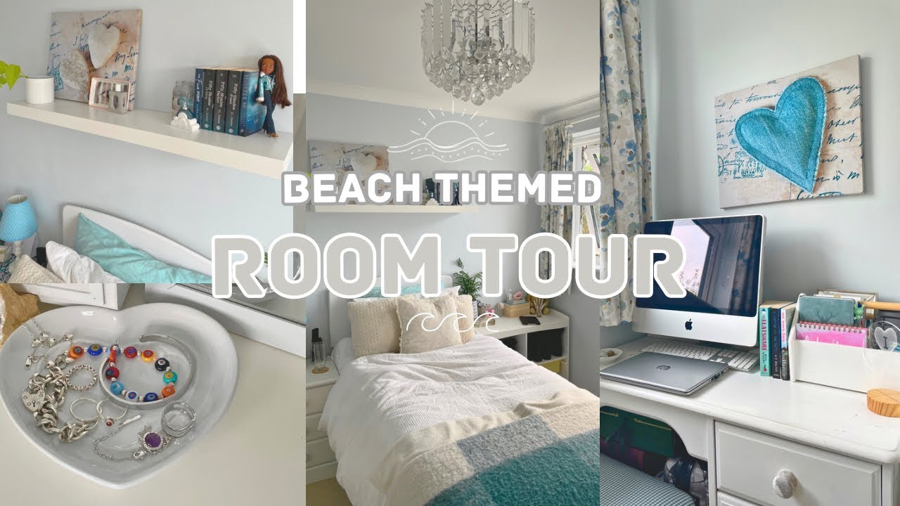 Room tour 2023 | beach themed