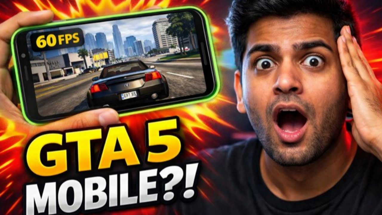 Play GTA 5 on Mobile 😱 | PC Games Without PC (Cloud Gaming 2026)