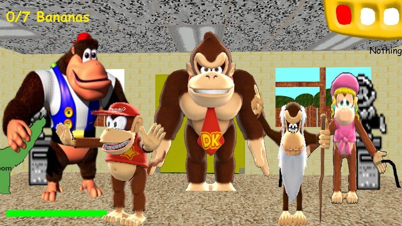 Donkey Kong's Basics Decompile Edition - Baldi's Basics V1.3.2 decompiled Mod