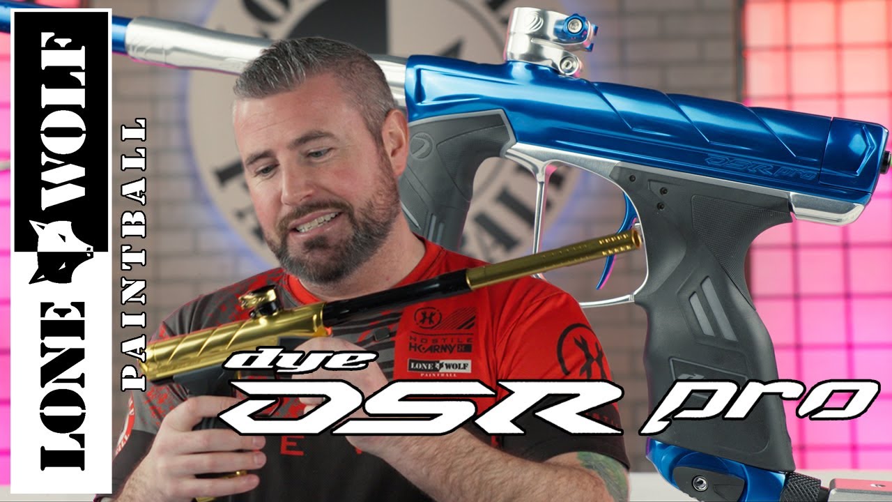 Пейнтбольный маркер Dye Precision DSR Pro | Пейнтбол Lone Wolf
