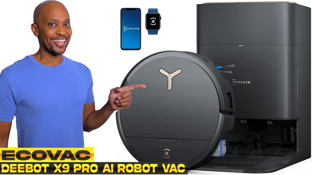 ECOVAC DEEBOT X9 Pro Omni Робот-пылесос для сухой и влажной уборки