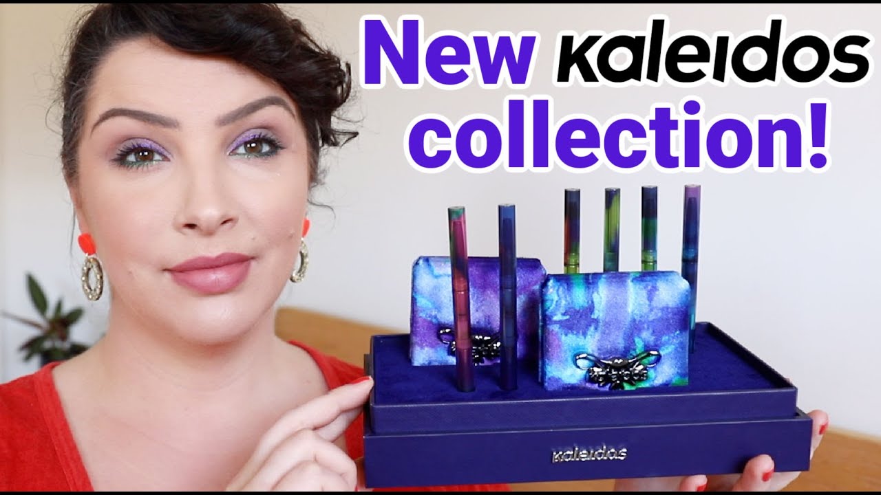 NEW Night of Creation Collection by Kaleidos Makeup - swatches, demo, review