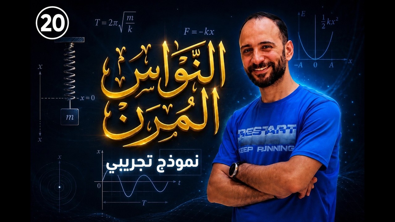 تدريب على أسئلة الامتحان: النواس المرن خطوة بخطوة | نموذج امتحاني