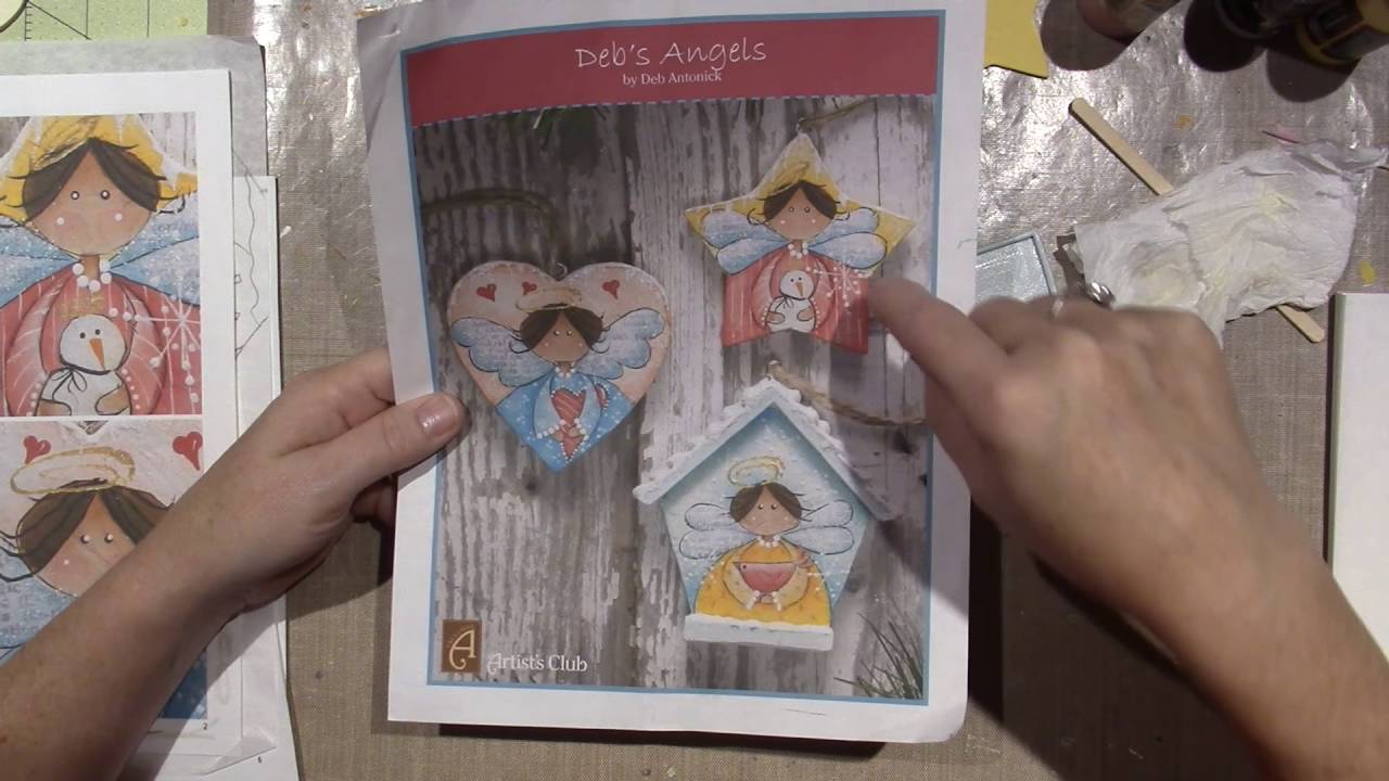 Angel Ornament Painting Tutorial