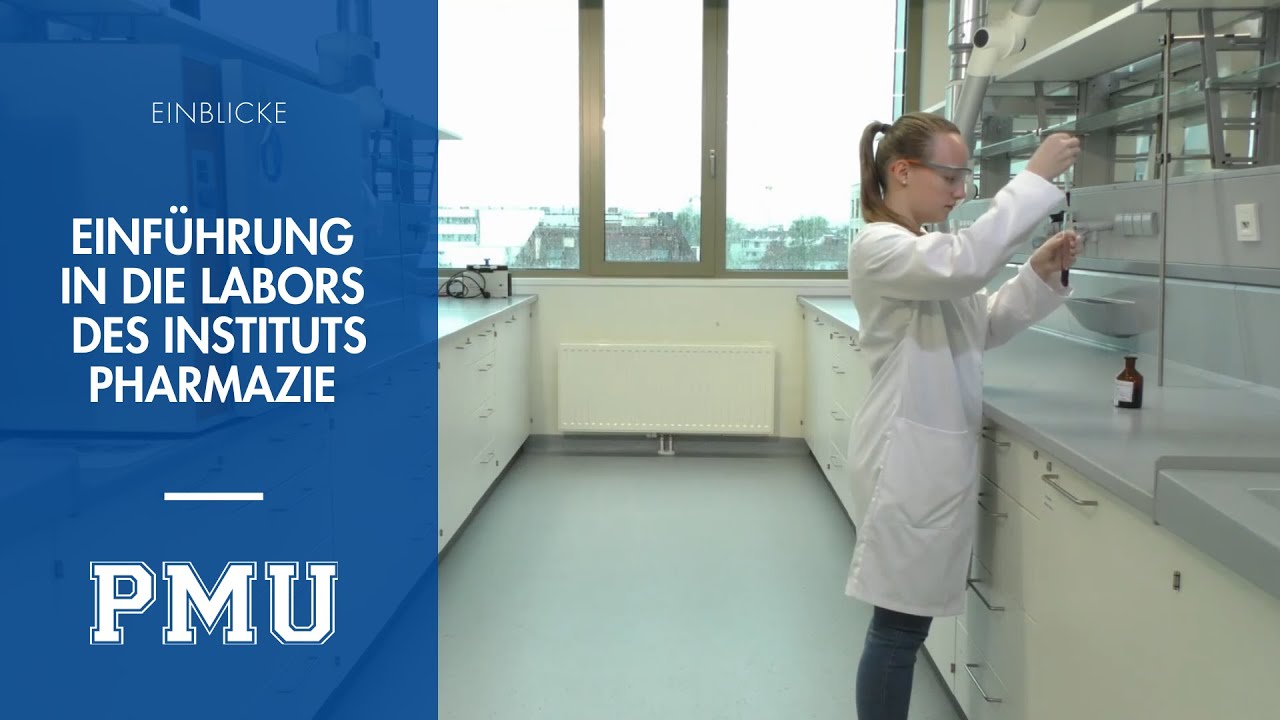 Einführung in die Labors des Instituts Pharmazie | PMU