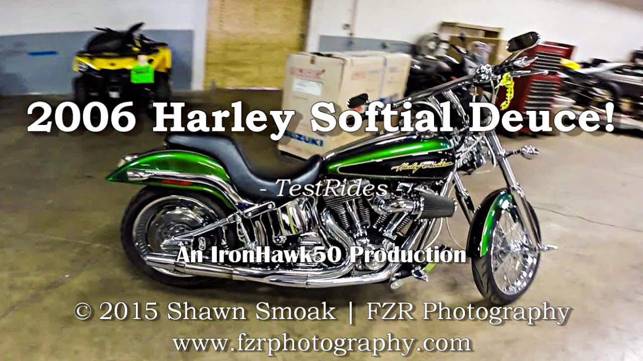 Тест-драйв Harley Davidson «Softial Deuce» 2006 года! — TestRides