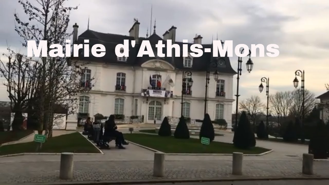Direction  Mairie d'Athis-Mons -Roote 4K- Drinving- Region de france