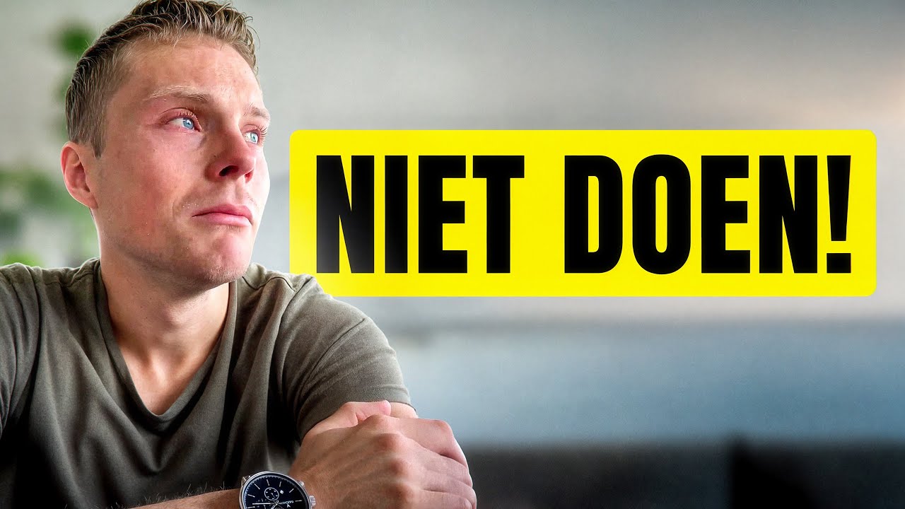 Doe dit **NOOIT** tijdens een paniekaanval!