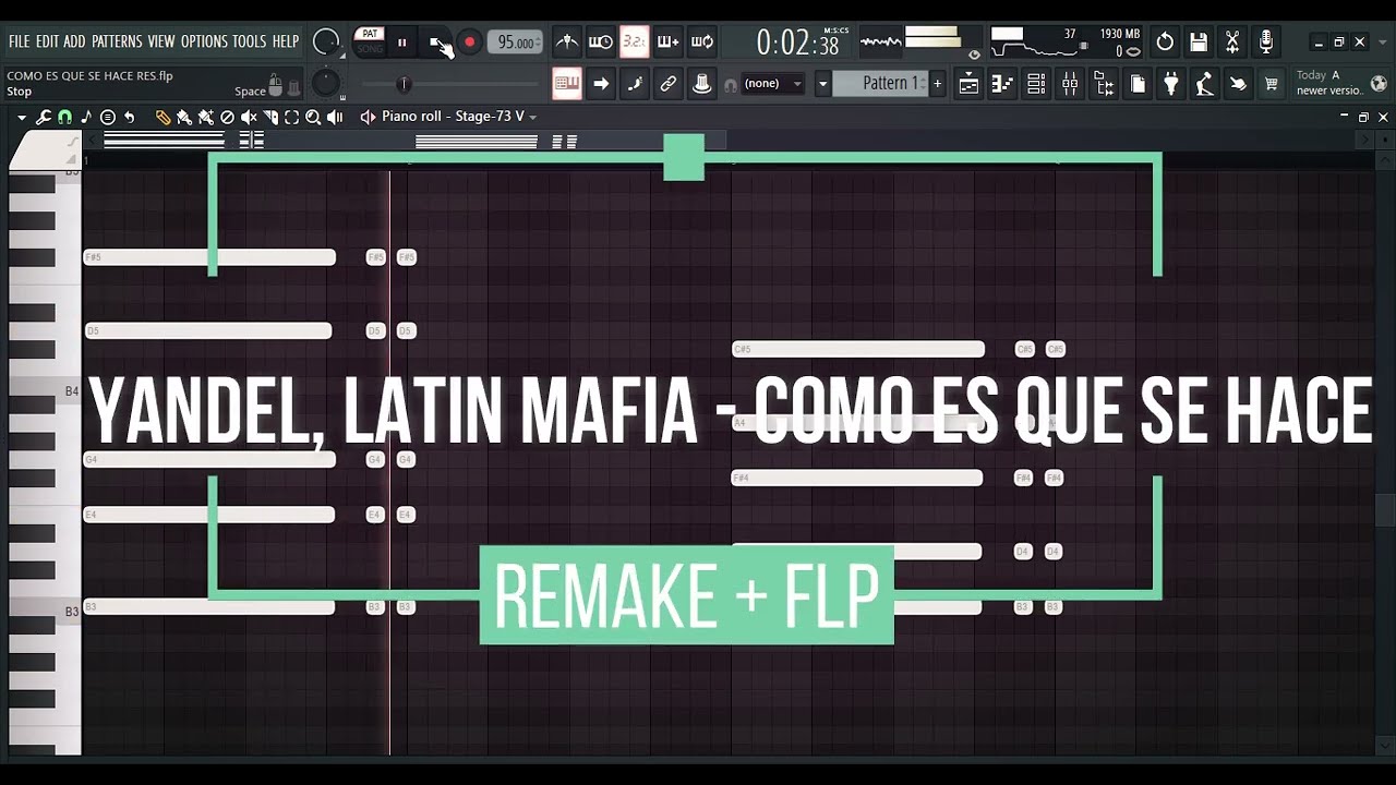 Yandel, Latin Mafia - Como Es Que Se Hace | FL STUDIO 21 REMAKE + DESCARGA FLP