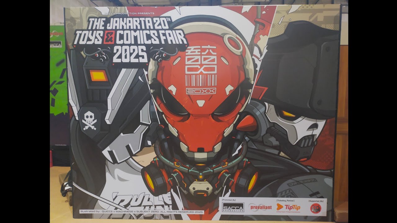 Jakarta Toys & Comic Fair 20 at Balai Kartini 8 - 9 February 2025 (1) Sacca Production x Provaliant