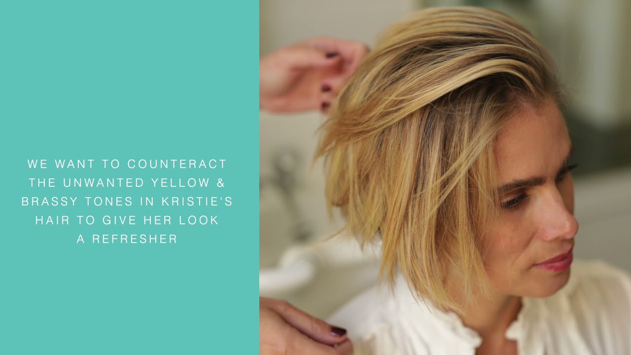 Blonde Perfecting Purple Shampoo and Conditioner with Ashley Streicher