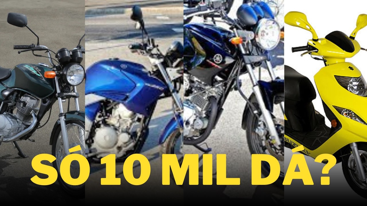 MELHORES MOTOS PARA COMPRAR COM APENAS 10 MIL  REAIS! Moto velha é vida