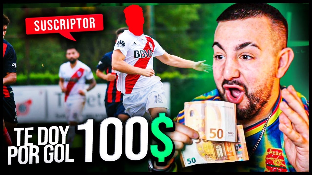 TE PAGO 100&euro; POR TU MEJOR GOL