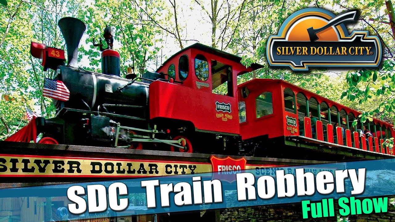 Train Robbery at Silver Dollar City. - Full Show - 4K