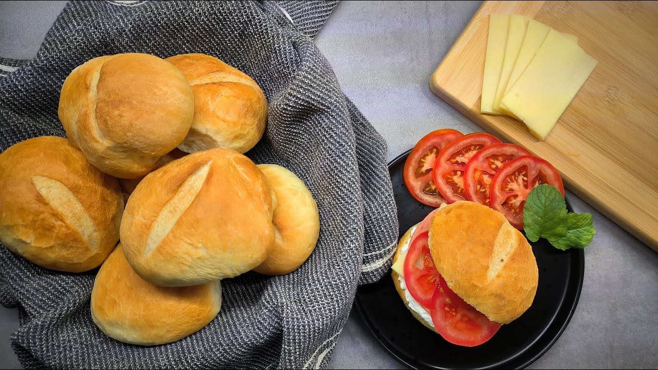 Zsemle készítése házilag, ami egyszerűbb, mint elmenni a boltba 🍞@O&T konyhája