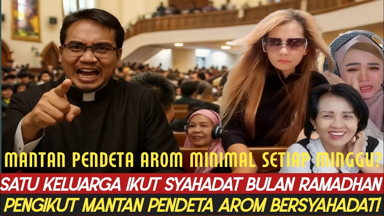 Viral! Satu keluarga Masuk Islam Dibulan ramadhan | Keluarga Ini Ikut Pendeta Arom?