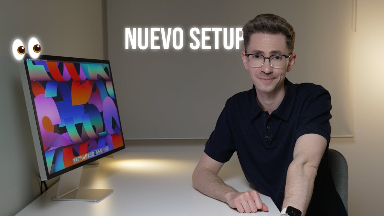 Cambié mi setup: por qué compré (justo ahora) una Studio Display y un escritorio elevable de 500€ 😅