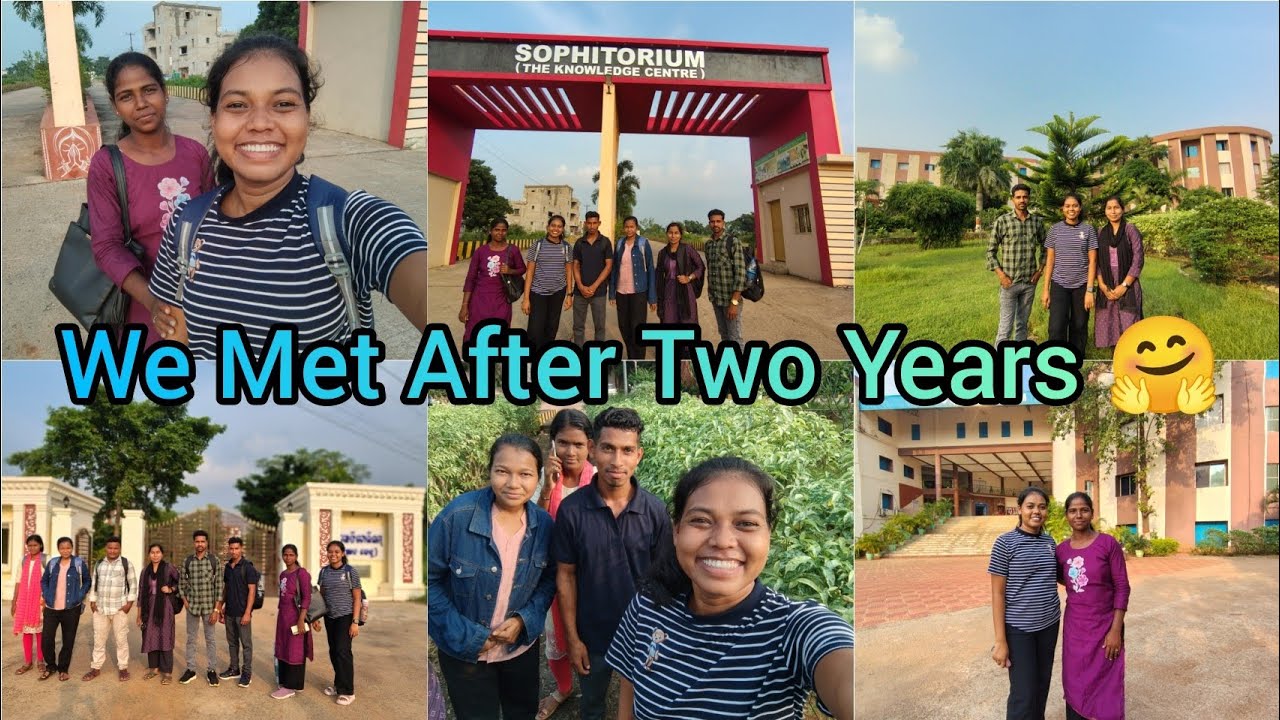 We Met After Two Years 🤗🤗// At Our College Khordha, Bhubaneswar 😊😊