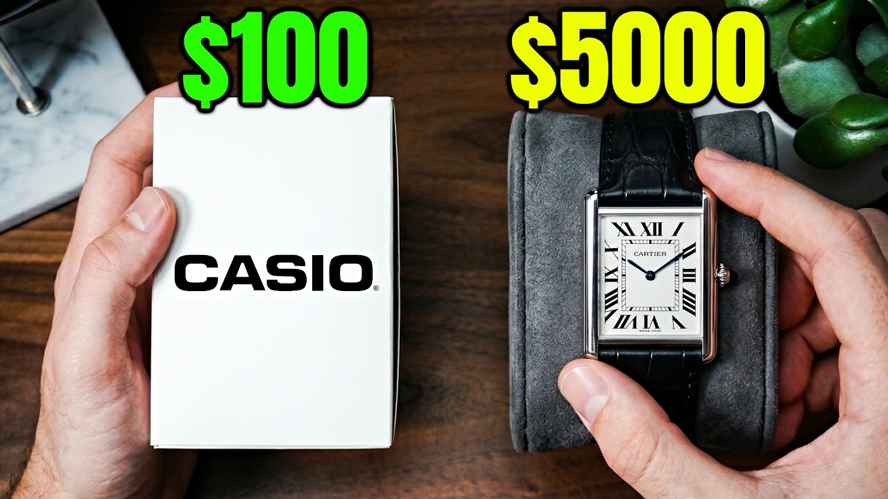 NOWY CASIO - Alternatywa dla Cartier Tank za 100 dolar&oacute;w