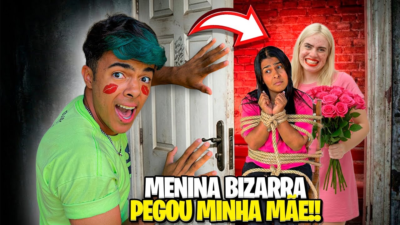A MENINA BIZARRA LEVOU MINHA MÃE E QUER ME VER!😨😱 *ela está apaixonada pelo Estevão 