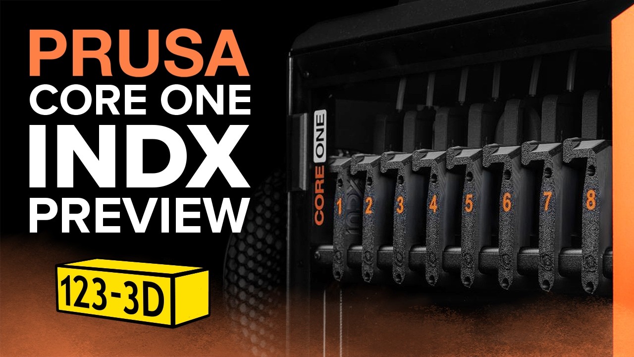Система Prusa CORE One INDX | Крупный план на SMRRF