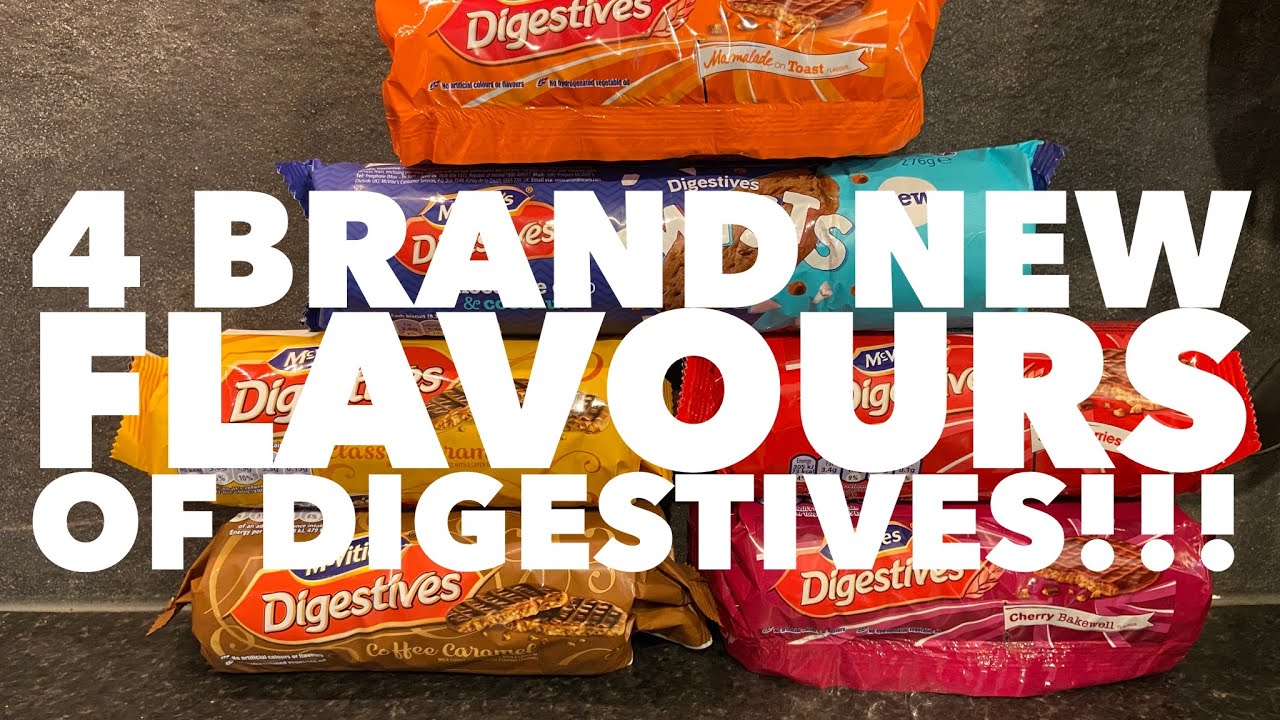 *NEW* McVities Digestives Strawberries & Cream , McVities Digestives Cherry Bakewell & More